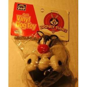  1995 Looney Tunes Sylvester Jr Squeak Toy