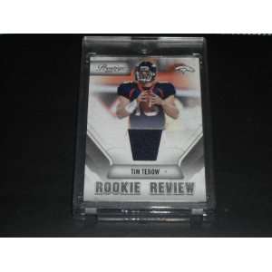   Rookie Very Rare Tim Tebow BLUE Jersey card #38: Sports & Outdoors