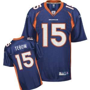  Reebok Denver Broncos Tim Tebow Replica Jersey 4XL: Sports 