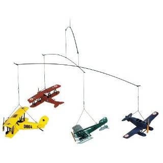 Authentic Models Flight Mobile with 1920s Vintage Airplanes by 