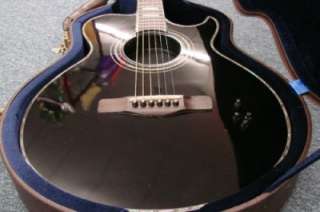 Samick Blackbird acoustic electric guitar SMJ17CE W/CASE NEW T5 