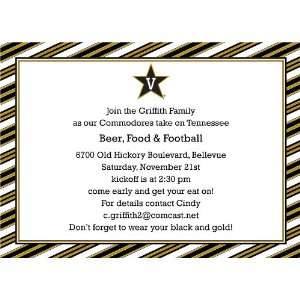  Vanderbilt Commodores Invitations: Home & Kitchen