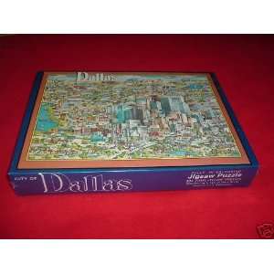   Vintage Jigsaw Puzzle (1988 City Character Puzzle): Toys & Games