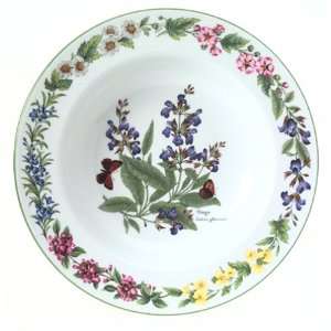  Royal Worcester Herbs Porcelain 10 1/2 Inch Pasta Plate 