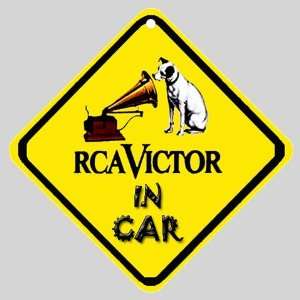  RCA VICTOR NIPPER DOG Logo Car Window Sign: Everything 