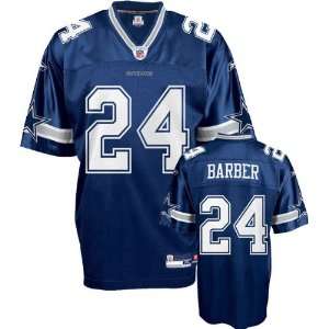 Marion Barber Reebok NFL Navy Dallas Cowboys Kids 4 7 Jersey:  
