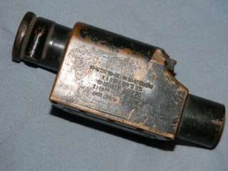 TELESCOPIC MUSKET SIGHT MODEL OF 1913 WW1 THE WARNER SWASEY CO RARE 