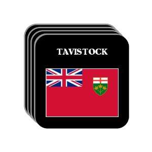  Ontario   TAVISTOCK Set of 4 Mini Mousepad Coasters 