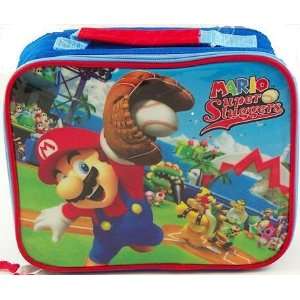  Nintendo Mario Super Sluggers Lunch Box /Lunch Tote 