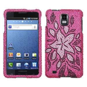  Samsung Infuse 4G i997 Tasteful Flowers Full Diamond Bling 