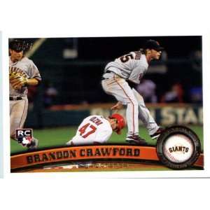  2011 Topps Update #US234 Brandon Crawford RC   San 