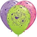 TINKERBELL PRINCESS latex birthday BALLOONS (6) New!!  