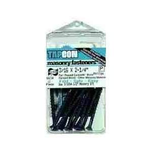  Tapcon Masonry Fasteners (23414) Pk/12 x 5