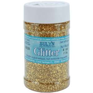  New   Glitter Shaker 4 Ounces Gold by WMU Arts, Crafts & Sewing