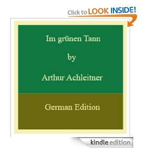 Im grünen Tann by Arthur Achleitner  German Edition Arthur 