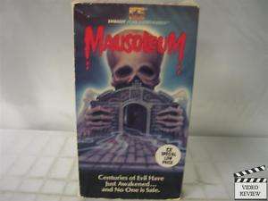Mausoleum VHS Marjoe Gortner, Bobbie Bresee 1983  