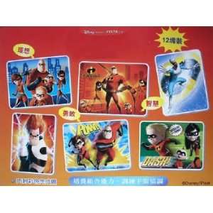  Disney Movie The Incredibles Puzzle 6 in 1 3 D Wood 