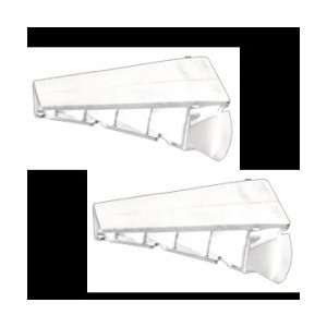  36729 TALLON MARINE TABLE SUPPORT SHORT WHITE 2 PACK 