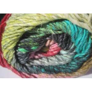  Noro Taiyo Yarn Silk Cotton Wool Color 13 Self Striping 