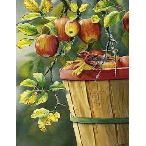    Susan Bourdet   Fall Apple Harvest   Purple Finch: Home & Kitchen