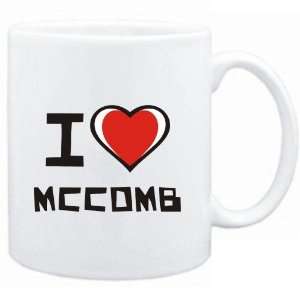  Mug White I love Mccomb  Usa Cities