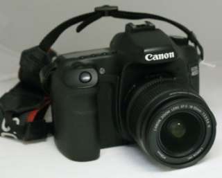 Canon EOS 40D 10.1MP Digital SLR Camera Bundle + 18 55mm Lens Battery 