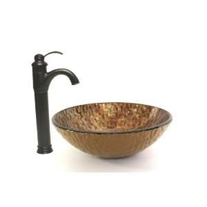   Oil Rubbed Brone Finish Faucet & Oil Rubbed Bronze Finish Pop up Drain