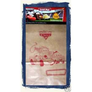   : Disney Pixar World Of Cars Brown Paper Lunch Bags: Everything Else