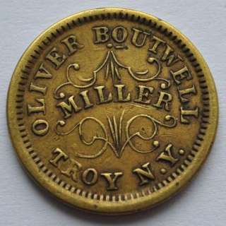 1863 USA New York Oliver Boutwell Miller Troy NY Redeemed At My Office 
