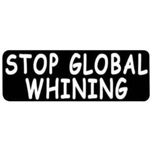   Leathers Helmet Sticker   Stop Global Whining 4 x 1 Automotive