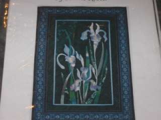   Iris By Bonnie Kaster Sweet Memories Quilt Pattern 1994  