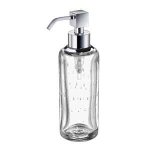  Windisch 90317 Round Bubbled Crystal Glass Soap Dispenser 