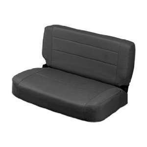   39353 15 TrailMax Black Denim Vinyl Rear Bench Jeep Seat Automotive