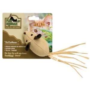 Play N Squeak RaffiaMouse Cat Toy