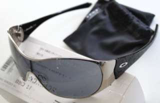 Oakley Breathless Chrome Grey Sunglasses 30 684  