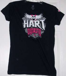 WWE Bret Hart Hart Dynasty D/S Ladies Shirt  