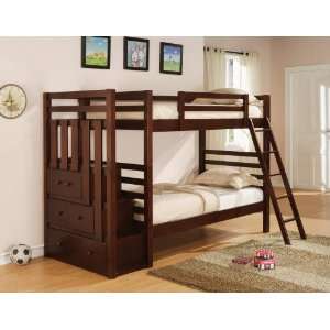  Coaster Furniture Oak BUNK BED: Home & Kitchen