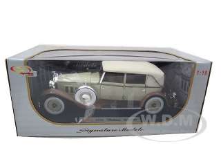   car model of 1930 Packard Brewster die cast car by Signature Models