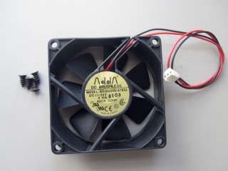   New Case Fan 12V 40CFM PC CPU Cooling 4 Screws Sleeve Brg 2 pin 681A