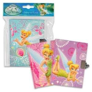  Diary 4 x 5.25 150 Pages w/Lock Tinkerbell Case Pack 48 