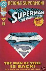 20 PCS. DC COMIC SUPERMAN: THE MAN OF STEEL #22 BIN 26  