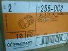 255 DC2 2 EMT Connector Bridgeport BOX of 10 Compressi