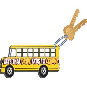  School Bus Driver Key Chain: Toys & Games