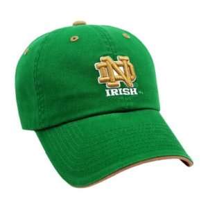   Fighting Irish Official NCAA Logo Cotton Hat Cap: Sports & Outdoors