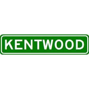  KENTWOOD City Limit Sign   High Quality Aluminum Sports 
