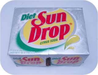12 pack of DIET SUN DROP Cans cola pop drink SUNDROP
