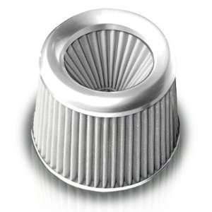   Performance Replacement Air Intake Filter Superflow Silver: Automotive