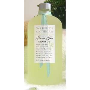  Green Tea Shower Gel in a Glass Bottle/16.9 Fl Oz. /500 Ml 