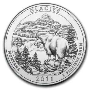 2011 5 oz Silver ATB Glacier National Park, MT: Sports 