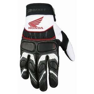  Honda Performance Honda Glove White/Black/Red Medium 
